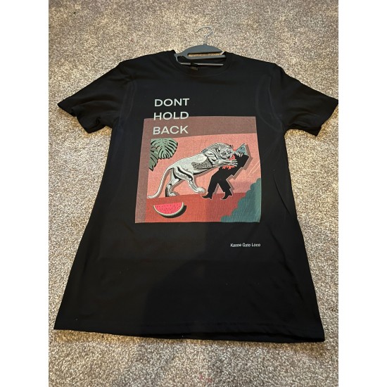 Don't Hold Back Printed T-shirts by Kasoe