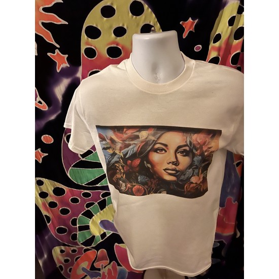 Street Art Round Neck T-shirt 1070