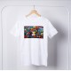 Street Art Round Neck T-shirt 1199