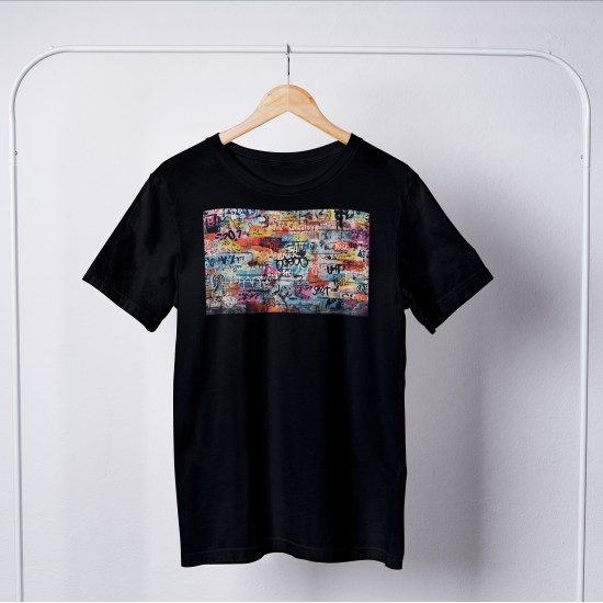 Street Art Round Neck T-shirt 1200