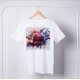 Street Art Round Neck T-shirt 1272