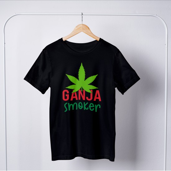 Weed Round Neck T-shirt 1166