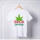 Weed Round Neck T-shirt 1166