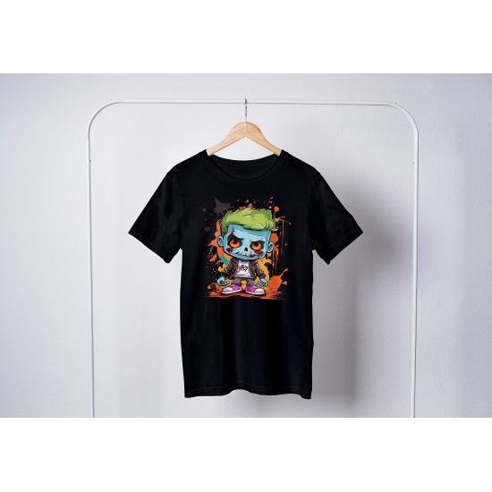 Zombie Round Neck T-shirt 1083