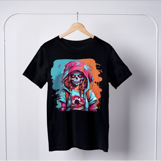 Zombie Round Neck T-shirt 1113